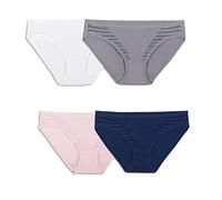 Fruit of the Loom Women's 4 Pack Coolblend Bikini Panties, Assorted, 7