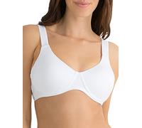 Fruit of the Loom Women's Anti-Gravity Wire-Free Bra, White, 34DD