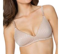 Fruit of the Loom Women's Lightly Padded Wirefree Bra, Sand, 36B