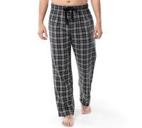 Fruit of the Loom Yarn-Dye Woven Flannel Pajama Pant Bas de Pyjama, Gris/Carreaux, XL Homme