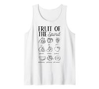 Fruit of The Spirit - Foi chrétienne - Design rétro avec Verset biblique Débardeur