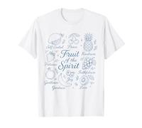 Fruit of The Spirit - Foi chrétienne - Design rétro avec Verset biblique T-Shirt