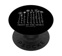 Fruit of The Spirit Galates 5:22 Écriture chrétienne PopSockets PopGrip Adhésif