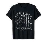 Fruit of The Spirit Galates 5:22 Verse biblique chrétienne T-Shirt