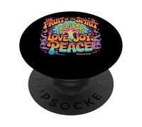 Fruit of The Spirit Love Joy Peace Galates PopSockets PopGrip Adhésif