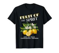 Fruit of The Spirit Verse de la Bible chrétienne Jolis Citrons T-Shirt