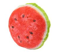 Fruit P Chien Jouet Dessin animé Mignon Interactive Morsure Douce Squeaky P Chien Toys pour SM Moyen Grand Orange um Gros Orange Fruit Toysqueaky Toysfruit Dessin animé (pastèque)