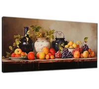 fruit Peinture Diamant Adulte, 5D nature morte Diamond Painting Kit Complet, Diamant Broderie Point de Croix Cristal Art Set, Diamant Painting Loisirs Créatifs Adultes, Décoration Maison 30x70cm X-9