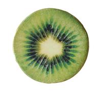Fruit Pillow - Round 3D Stuffed Cushion, Colorful Plush Seating Pad, Kiwi Orange Lemon Watermelon Decorative Featuring Soft Comfortable Filling Supporting Relaxation for Home Kids Couch Classroom