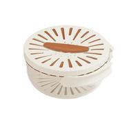 Fruit Poter - Bol De Lavage De Fruits | Panier De Stockage Drainant | Bol Avec Couvercle | Récipient De Décharges De Coulée De Nourriture Avec Poignée Pliante | Outils Pour La