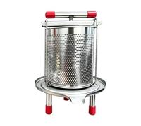 Fruit Press - 2.8L Stainless Steel Juice Extractor | Food Grade Cross Beam Crusher, Cider Juice Maker Vegetable Juicer for Honey Cheese Olive Oil Meal Prep Cooking Home