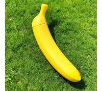 Fruit Prop - Telescopic Retracting Banana , Sturdy Polymer Material, Bright Yellow Fidget Design, Fun Stage Show Performance Accessory, Collectible Gag Novelty Item, All Ages Masquerade Costume