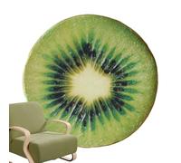 Fruit Seat Cushion - Round 39cm Soft Plush Pillow for Chair, Sofa, Or Floor | Watermelon, Orange, Lemon Decorative Cushion Pad | Cute Home, Car, and Classroom Decor Gift