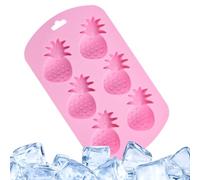 Fruit Shape Mold - Candy Maker for Sweet Treats | Premium Silicone with Heat Resistant Design, Non Stick Baking Accessory, Six Cavity Tray, Flexible Kitchen Tool for Birthday Gathering