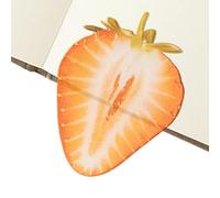 Fruit Slice Bookmark, Cute Acrylic Mark, Realistic Decor with Fun Style, Bookmark for Graduation Birthday, Study Aid, Practical Tool for Party Celebration School Library Event Home Office Desk Shelf