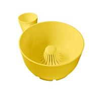 Fruit Spinner Bowl - 4 in 1 Multifunctional Berry Washing Strainer for Grapes Cherry Tomatoes | 3D Printed Automatic with Drain Basket, Kumquats Dates for Kitchen Prep Picnic Camping Home Use