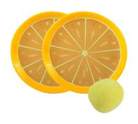 Fruit Sticky Target Ball - Toss and Catch Ball Game | Toss and Catch Balls Toy Set | Sensory Parent Child Interaction Outdoor Toys | Easter Basket Stuffer for Boys Girls | Balls Throwing Catching