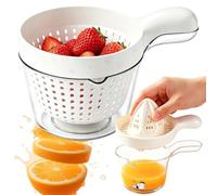 Fruit Strainer - Fruit Press Juicer Vegetable Container Bowl For Home