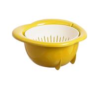 Fruit Strainer - Thick Cute Shape Kitchen Colander Fast Draining Kitchen Colander Food Strainer Durable Upright Drain Basket For Fruits Vegetables Pasta