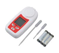 Fruit Sugar Meter Multifonction Portable à Haute Précision 0-55% (1.333-1.430) - Mesure Non Destructive, Simple d’Utilisation, Idéal pour Fruits, Jus et Vins (DLX-SDJ1513（0-35%）1 333-1 390)