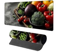 Fruit Tapis de Souris 1000x500x3mm, Tapis de Souris XXL Gaming Nourriture, Grand sous Main Bureau avec Rubber Base, Gaming Accessoire Bureau, Haute Précision et Vitesse Mouse Pad, pour Gamer 8-9352