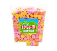 Fruit-tella Mélange de bonbons aux fruits d’été - fraise, orange et citron - en pot réutilisable - 3000g
