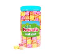 Fruit-tella Summer Fruits FAMILY PACK - mélange de bonbons - bonbons aromatisés aux fruits - fraise, orange et citron vert - bonbons de fête - 1000g