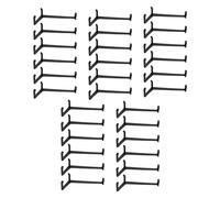 Fruit Tree Branch Spreader Plant Training Support Strong Durable Plastic Branch Bending Tool for Fruit Trees Gardening 30Pcs Black Christmas Gifts