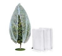 Fruit Tree Netting, 2 Pack Large Protection Net with Zipper Trees Shrubs & Flowers Garden CT Shield
