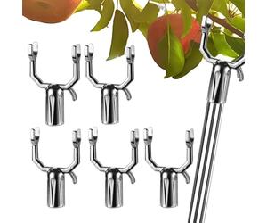 Fruit Tree Support - Metal Crutch | Limb Support - Suport De Branche Arbre Fruitier | Soprte para Ramas De Árbol | Suporto Alberi | 2026 Pro | Réglable | Anti-rouille | Argent