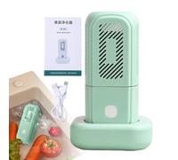 Fruit Vegetable Purifier, Efficient Cleaning Device, Kitchen Spins Cleaner, Compact Food Cleaner for Home Use, Salad Prep, and Household Purification, 6.1x3.94x3.94 inches
