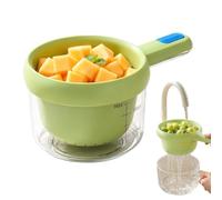 Fruit Washing Bowl - Double Layer Strainer Colander, Kitchen Drain Basket