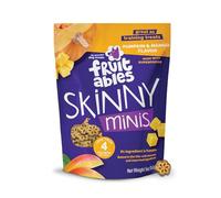 Fruitables Skinny Mini Friandises pour Chiens - Saines et à Faible Teneur en Calories - Sans Blé, Maïs et Soja - Citrouille et Mangue - 141,7 g