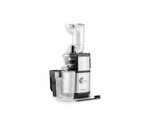 Fruitberry Extracteur de jus Slow Juicer 400W 60T/min Ø 8,5cm -argent