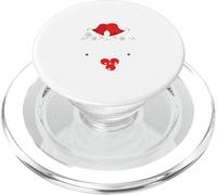 Fruitcake Sucks with Cloches and Holly Christmas Holiday PopSockets PopGrip pour MagSafe