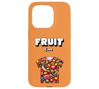 Fruits Amour Fruits Banana Cerises Pomme Orange Poison Coque pour iPhone 15 Pro