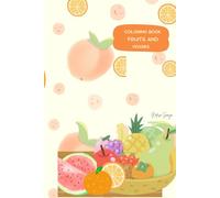 Fruits and vegetable colouring book for kids