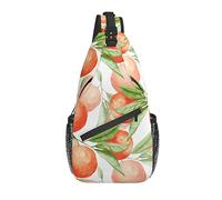 Fruits aquarelles Oranges Sac bandoulière, Sac à bandoulière décontracté pour Homme et Femme