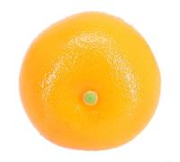 Fruits artificiels réalistes fabriqués à partir de matériaux non toxiques, parfaits pour la décoration à la maison (orange)
