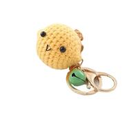 Fruits Cookie Porte-clés Mignon Voiture Porte-clés Pendentif En Peluche Sac À Dos Sac à Main Valise Porte-monnaie Décoration Charms Fille Femmes Cadeau pour Noël Citron