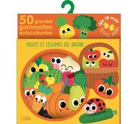 Fruits Et Légumes Du Jardin - 50 Grandes Gommettes Autocollantes