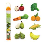 Jeu de stratégie GENERIQUE Safari jeu de rôle Fruits & légumes Toob junior 8 pièces