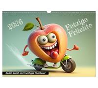 Fruits gras (calendrier mural 2026 DIN A3 paysage) calendrier mensuel CALVENDO