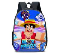 Fruits Mignons Enfants Sac à Dos, Sac à bandoulière imprimé de Jeu de Dessin animé d'école Primaire pour l'école et l'extérieur,Style 4