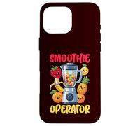 Fruits - Opérateur de smoothie Coque pour iPhone 16 Pro Max