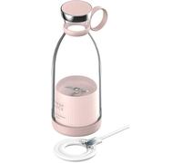 Fruity Bullet Blender, Portable Smoothie Blender Juicer Mixer avec Chargement sans Fil, 380ml Personal Fruit Juice Juicing A123