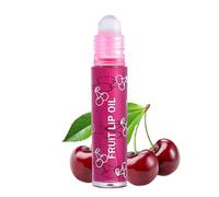 Fruity Roll Lip Gloss, Huile à Lèvres Baume à Lèvres Brillants à L-èvres Fruits Transparente, Glossy Lip Gloss Set pour Soin des L-èvres Et Garde Les Lè-vres Hydratées