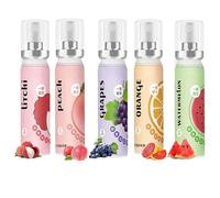 Fruity Spray Rafraîchissant Pour l'Haleine,Breath Spray Désodorisant Oral Buccal,Protection Halitose,Haleine Fraîche,Petit Portatif,5 Pièces