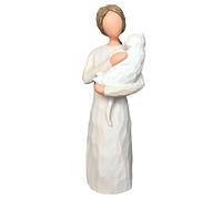 FRUMOASA Cadeau commémoratif pour chat blanc, cadeau de condoléances pour la perte du chat, cadeau de commémoration pour chat animal de compagnie, figurine d'ange pour les amoureux des chats en