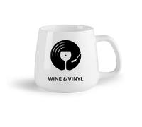 Fruta de cerámica Vajilla de Cerámica para Hogar Cartel de vinos Disco Summer Cafe Wine Bar （14oz/400ml） Para café, sopa, té, leche, latte, chocolate caliente, para mujeres y hombres